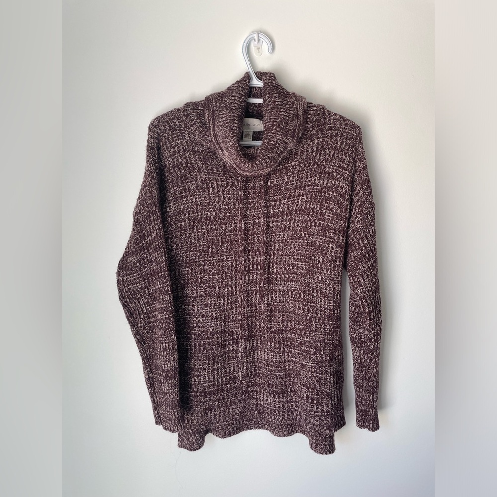 Urbanology Maroon Knit Sweater.